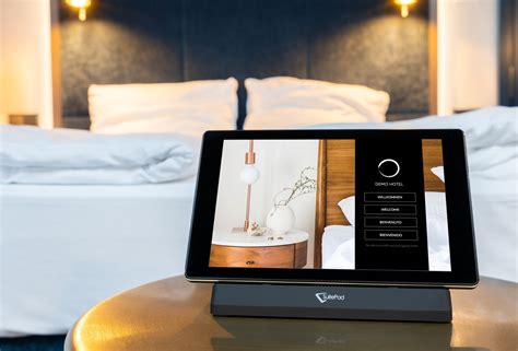 hotel in room tablet