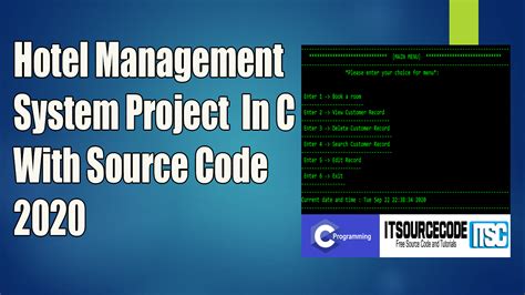 hotel management system source code