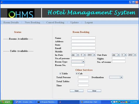 Full Download Hotel Management System Project Documentation Desktop 