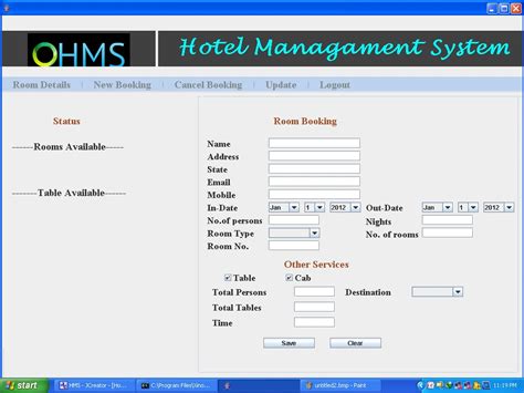 Full Download Hotel Management System Project Documentation Using 