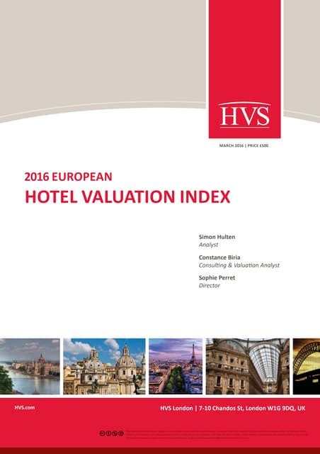 Full Download Hotel Valuation Index Hotel News Resource 