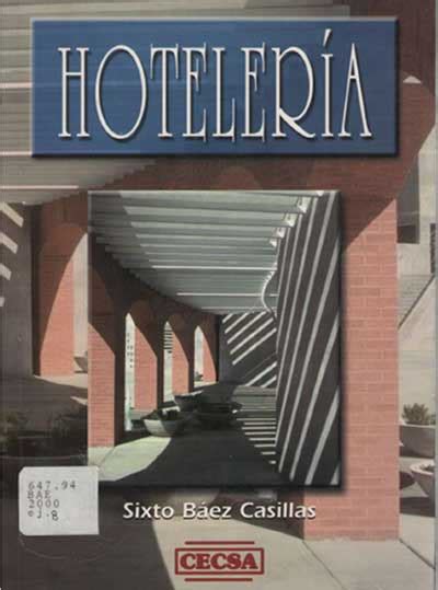 hoteleria sixto baez pdf