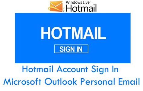 hotmail sign in