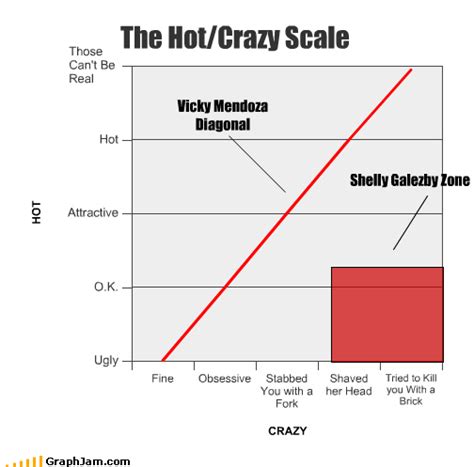 Hotness Craziness Scale