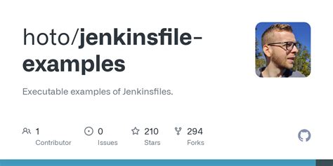 hoto/jenkinsfile-examples: Executable examples of Jenkinsfiles. - Github