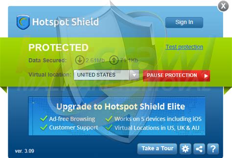 hotspot shield malware