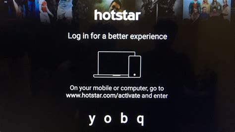 hotstar com/id/activate login