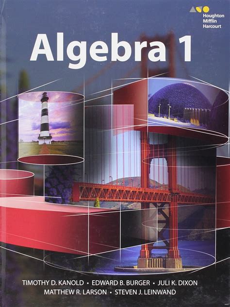 Download Houghton Mifflin Harcourt Algebra 1 Workbook Answers 
