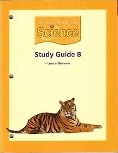 Full Download Houghton Mifflin Science Grade 5 Study Guide Answers 