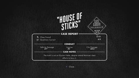 House Of Sticks Walkthrough