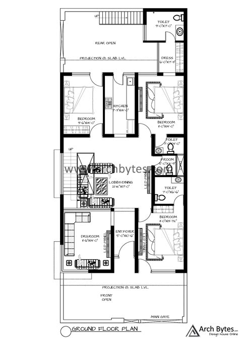 House Plans With Side Yards