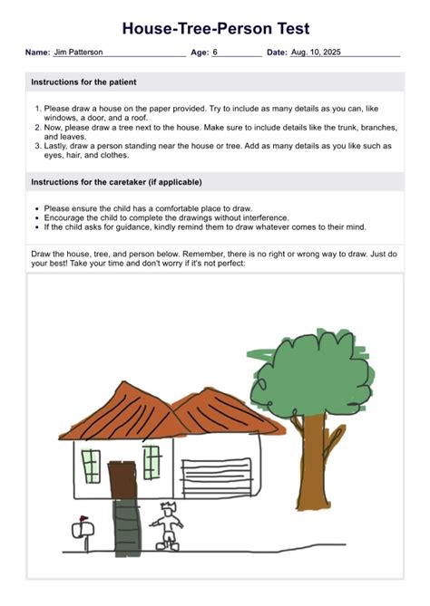 House Tree Person Test Scoring Manual