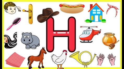 Household Items That Start With H Objects That Start With H - Objects That Start With H