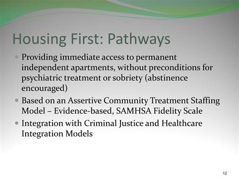 Housing First The Pathways Model To End Homelessn