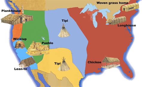 how did the landscape affect native american culture?