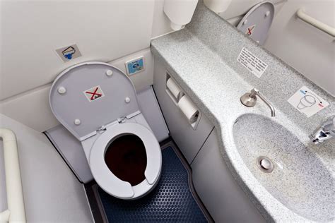 How Does A Plane Bathroom Work?