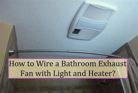 How Hard To Install A Heater Fan In Bathroom?