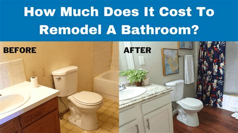 How Much Does It Cost To Totally Remodel A Bathroom?