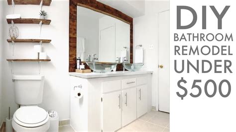 How Much Is A Diy Bathroom Reno?