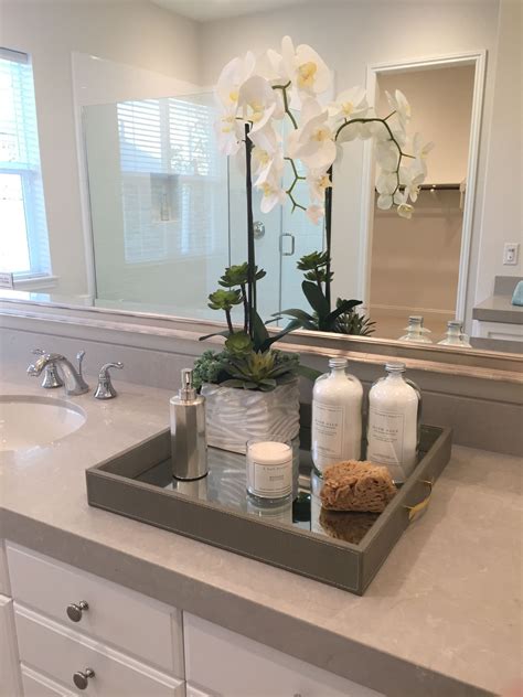 How To Accessorize A Bathroom Counter?