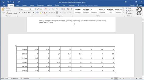 How To Create Landscape Table In Portrait Word Document?