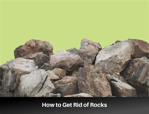 How To Dispose Of Unwanted Landscaping Rocks?