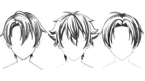 Agshowsnsw | How To Draw A Boy Anime Hair Drawing