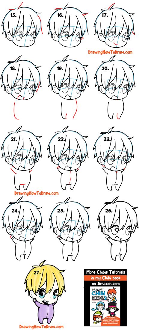 Agshowsnsw | How To Draw A Cute Anime Boy Faces