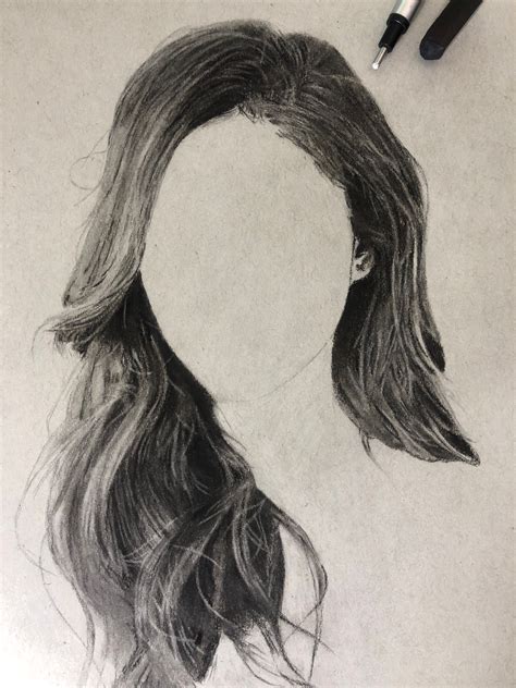  - How to draw a realistic hair