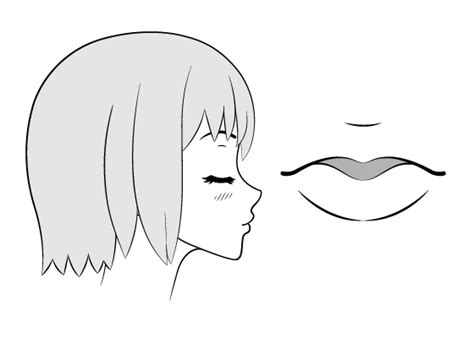 Agshowsnsw | How to draw anime kissing lips face images