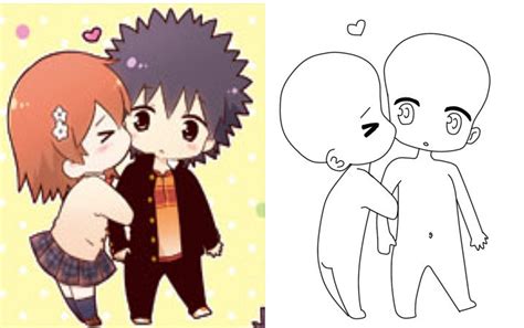 Agshowsnsw | How to draw chibi kiss on cheek