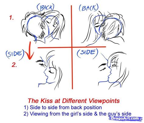 Agshowsnsw | How to draw two anime characters kissing images