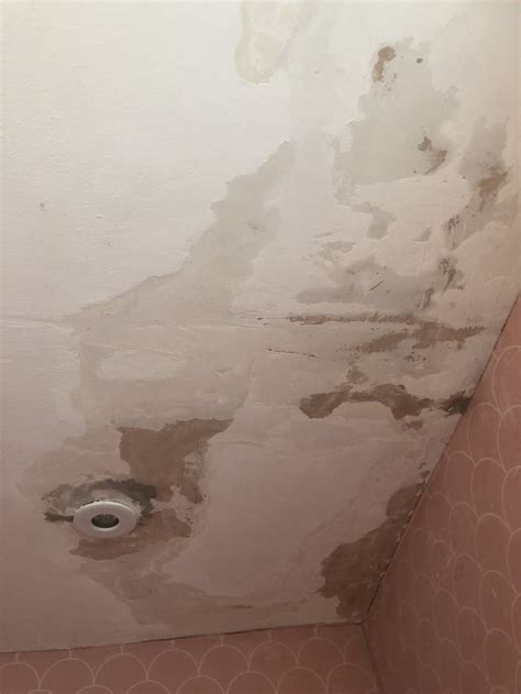 How To Fix Mouldy Bathroom Ceiling?