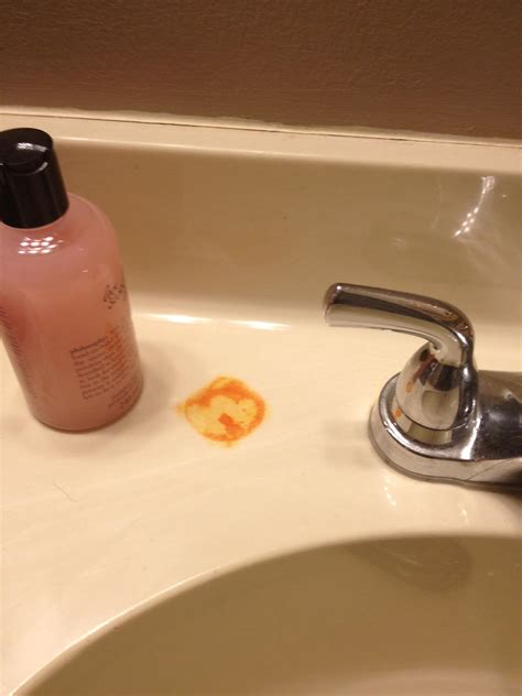 How To Get Rid Of Rust Stains On Bathroom Sink?