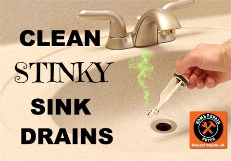 How To Get Rid Of Stinky Bathroom Sink Drain?