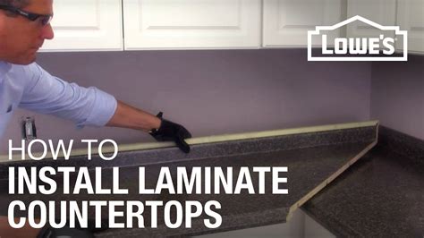 how to install bathroom laminate countertops yourself?