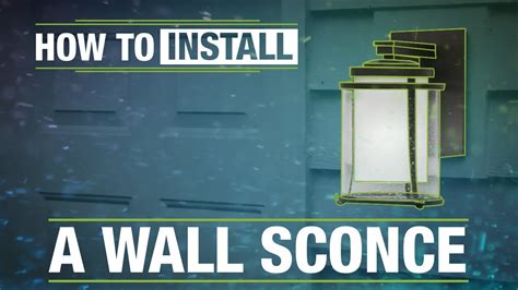 How To Install Exterior Wall Sconces?