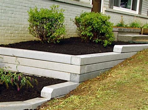 How To Install Landscape Timber Short Wall?