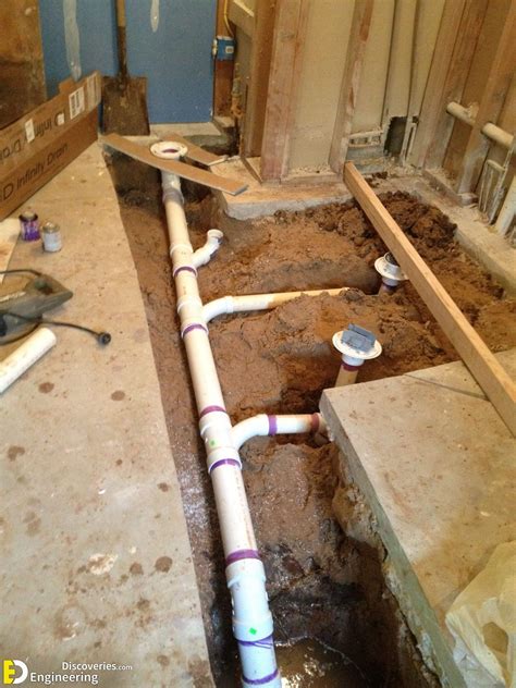 How To Install Plumbing In The Floor For A Bathroom?