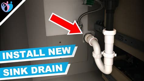 how to install under bathroom sink plumbing?