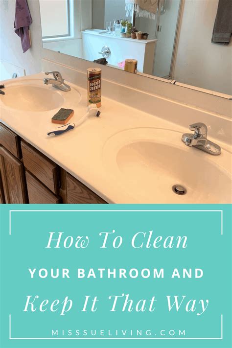 How To Keep Bathroom Counter Clean?