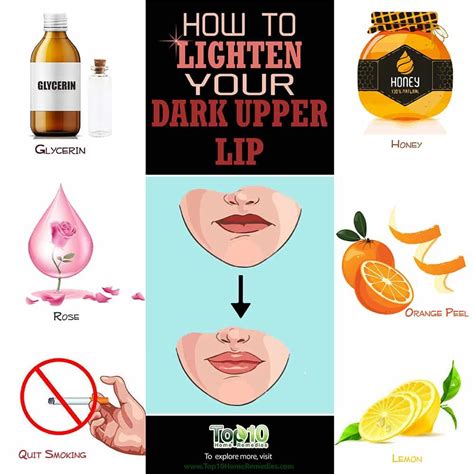 Agshowsnsw | How to lighten dark upper lips naturally