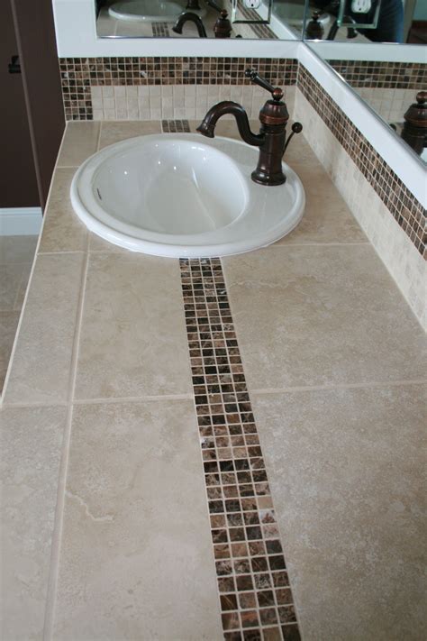 How To Make A Tile Bathroom Countertop?