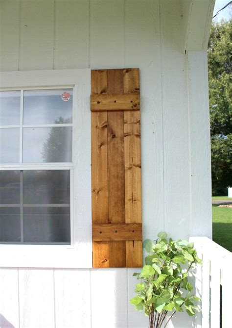How To Make Exterior Wood Shutters Yourself?