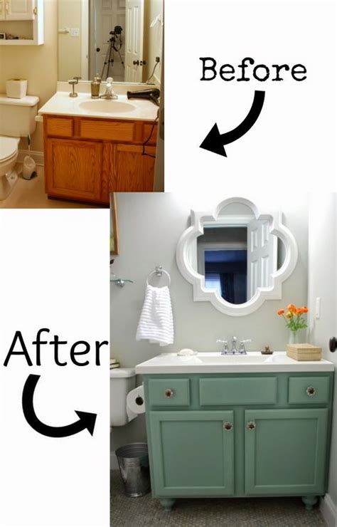 How To Modernize Old Bathroom Cabinets?