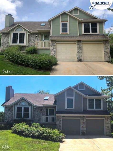 How To Paint Wood Exterior House Before And After?
