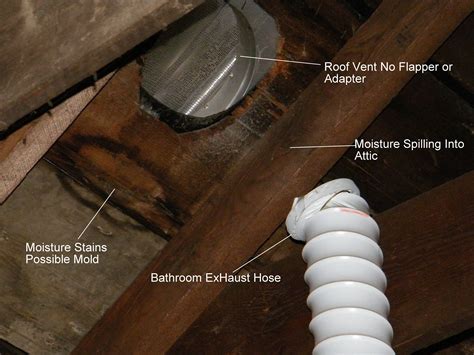 How To Put Bathroom Vent Ito The Roof?