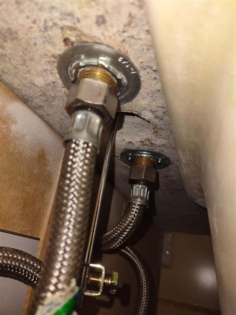 How To Remove A Damaged Mounting Nut In Bathroom Faucet?