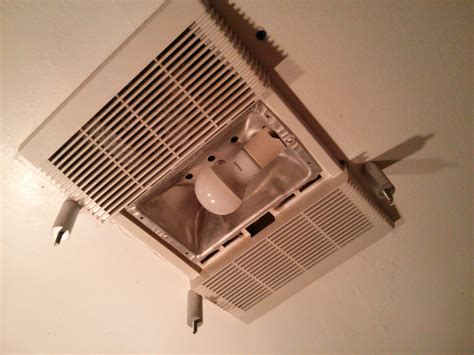 How To Remove Cover From Nutone Bathroom Fan?