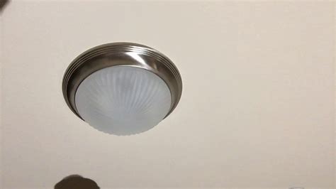 How To Remove Flush Bathroom Light Cover?